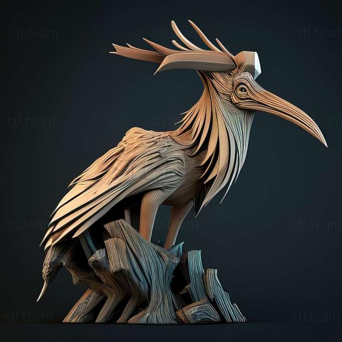 3D model Seuratidae (STL)